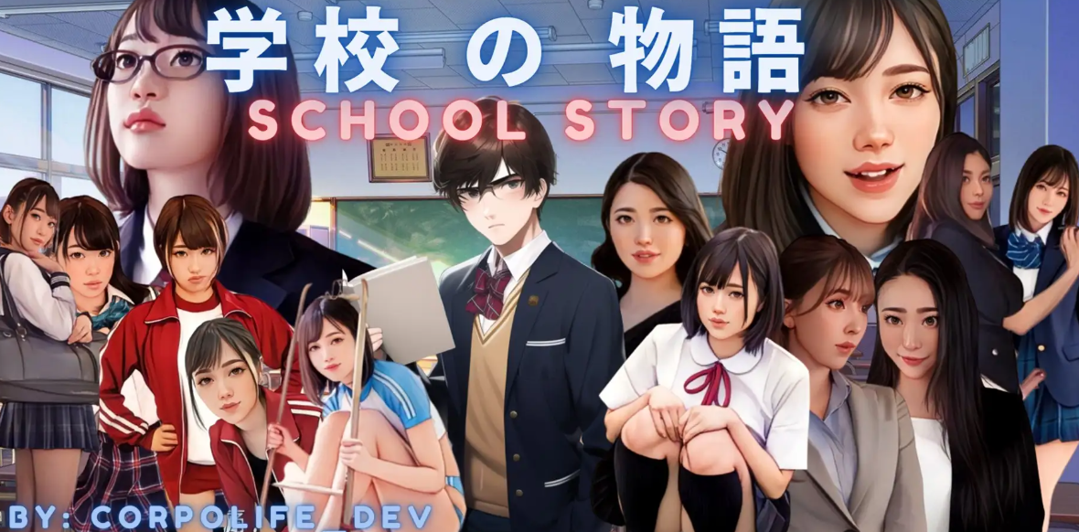 学校物语/学校の物语 Gakko No Monogatari V0.22【真人SLG/HTML/动态】浏览器翻译-XDGAMES - 专注单机游戏试玩及正版推荐!