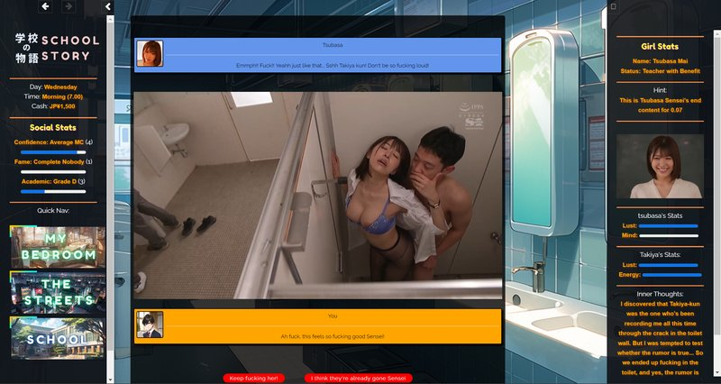 图片[2]-【真人SLG HTML 动态】学校物语 学校の物语 Gakko No Monogatari V0.22 浏览器翻译-XDGAMES-专注单机游戏试玩及正版推荐!