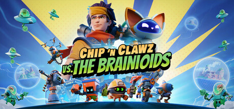 脑怪来袭！脑晶保卫战/Chip ‘n Clawz vs. The Brainioids-XDGAMES-专注单机游戏试玩及正版推荐!