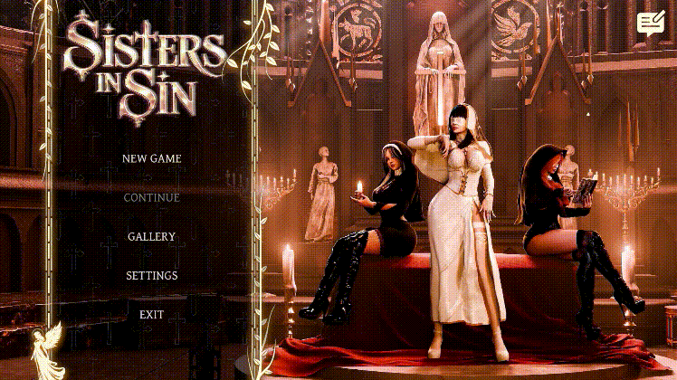 [欧美后宫SLG/官中/动态/欧美]罪恶修女会 Sisters in Sin 官中步兵版 [4.10GB]-XDGAMES-专注单机游戏试玩及正版推荐!